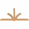 Ekena Millwork Redmond Smooth Timber Gable Bracket, Western Red Cedar, 96"W x 60"H x 3 1/2"D x 5 1/2"F, 15/12 Pitch GBW096X60X0406RED00SWR - alternate 4